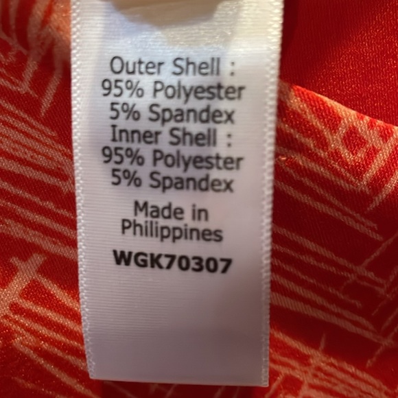 Magnolia Grace Orange Chevron design dress - Picture 4 of 7